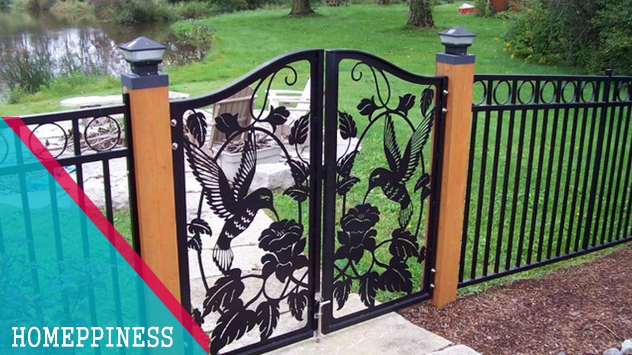 MUST WATCH! 30+ Modern Metal / Iron Fence Gates Ideas