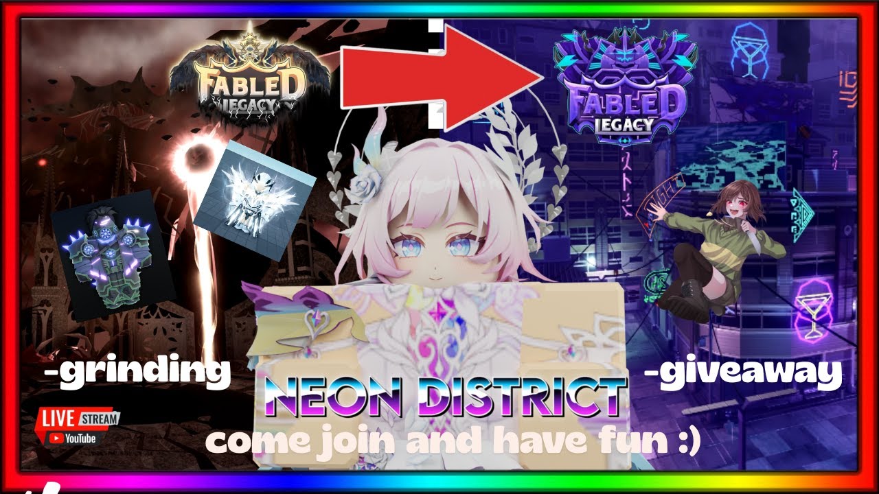 Roblox Fabled Legacy Part 91 🔴LIVE🔴- 🤖Lucky drop? - Raiding ND Chaos🤖