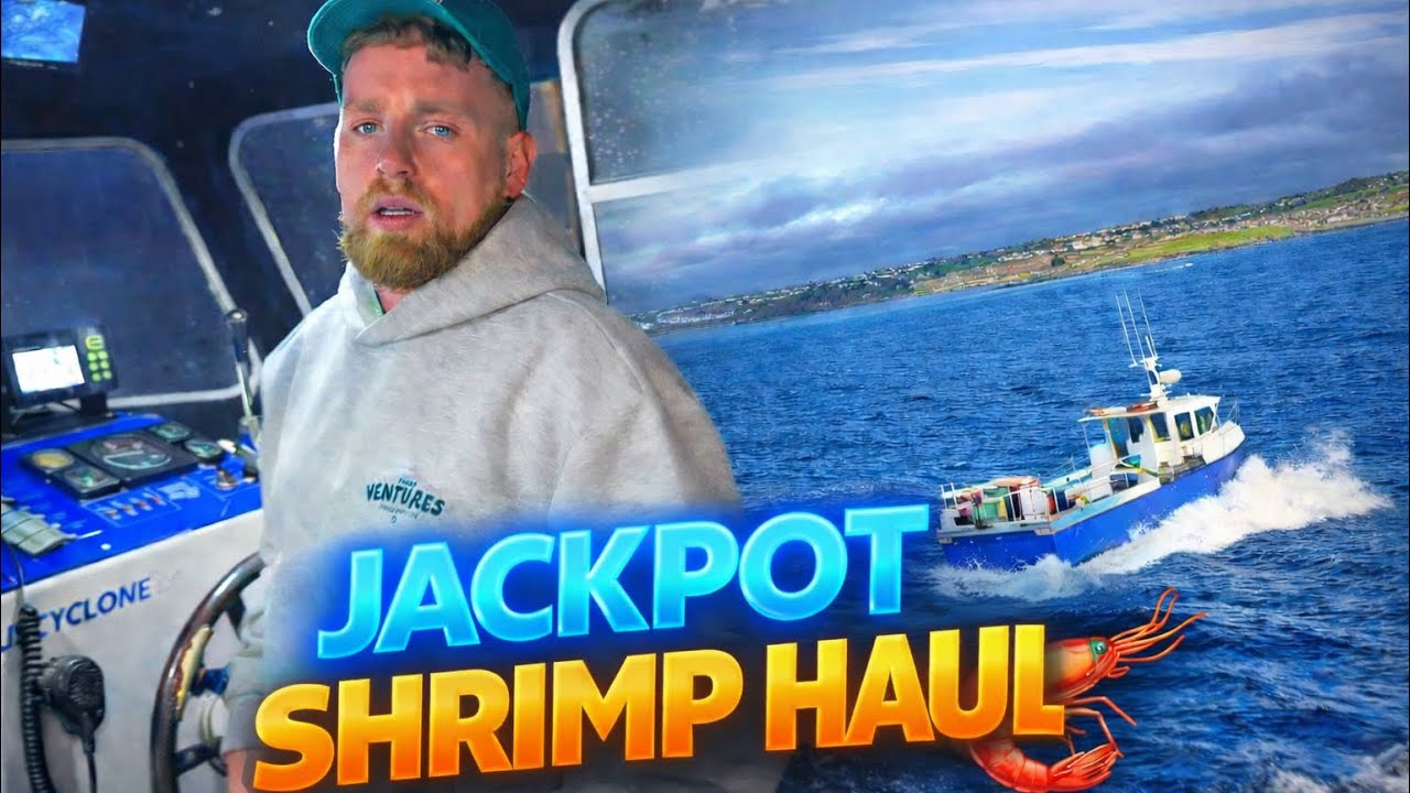 Commercial Shrimp Fishing JACKPOT- At Sea ALONE on Ireland’s South Coast