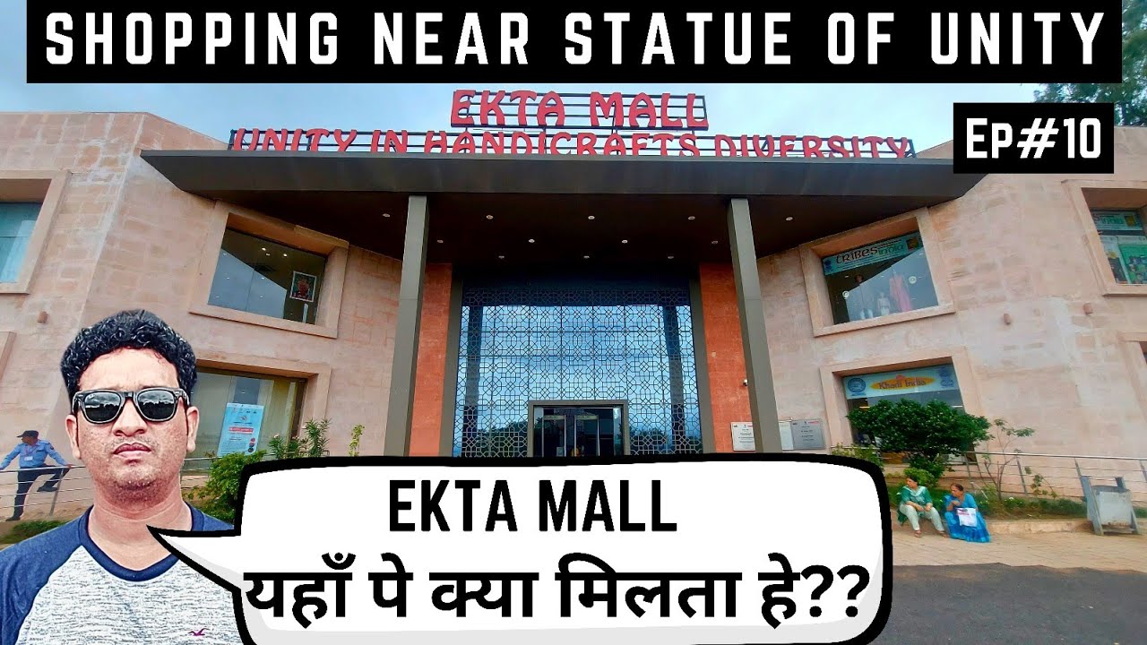 Exclusive Tribal Products at Ekta Mall near Statue of Unity in 2023