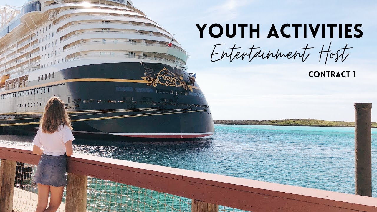 Disney Cruise Line - Youth Activities Entertainment Host - Contract 1