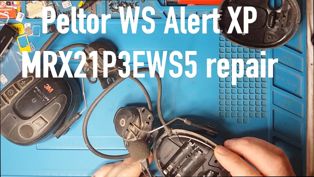 Peltor WS Alert XP MRX21P3EWS5 repair