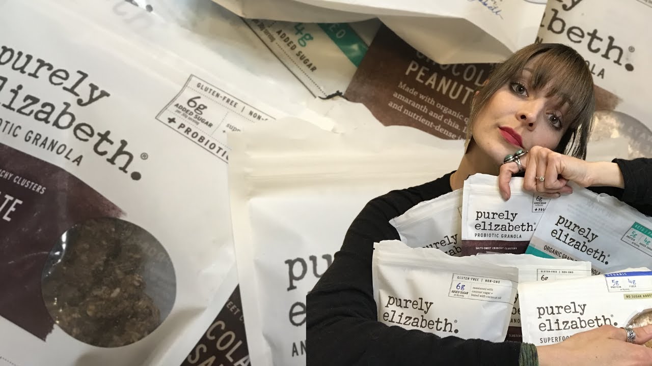 I tried Purely Elizabeth granola | VEGAN ORGANIC