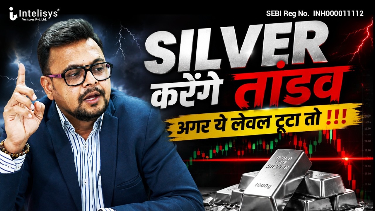 Silver will go on a rampage if this level breaks !!!!! | Commodity Market by Amit Jain |