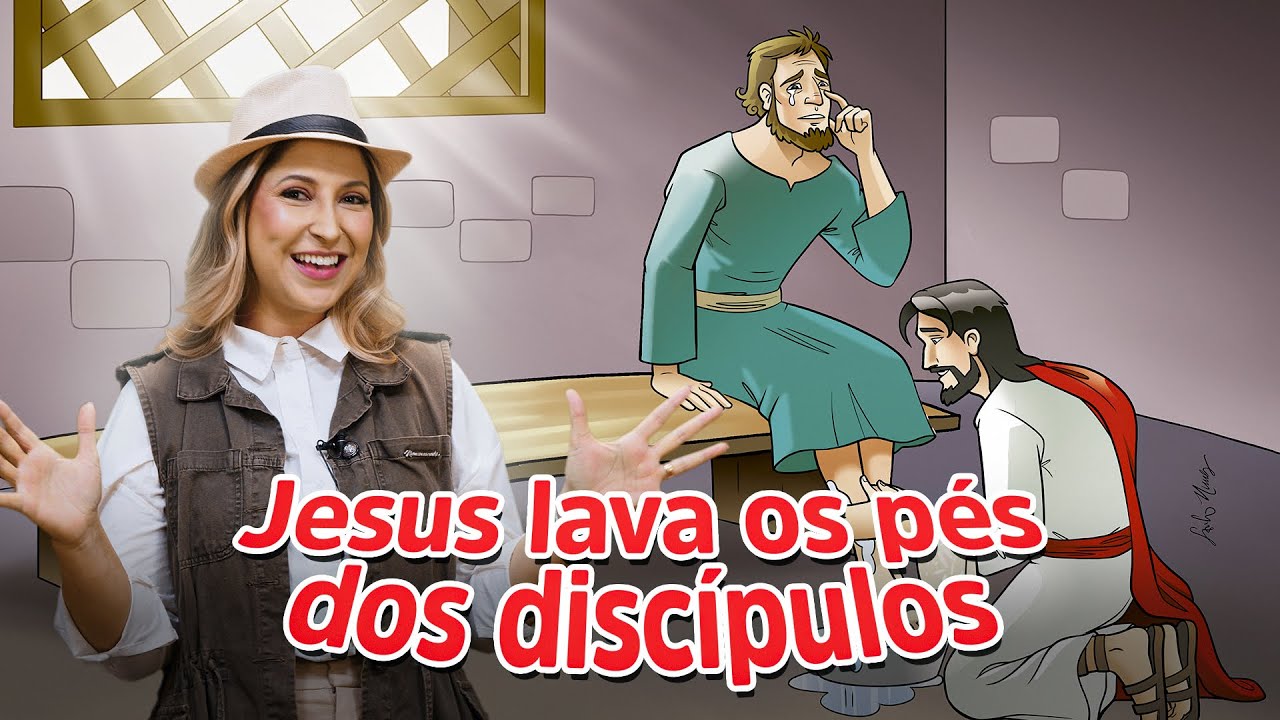 Jesus lava os p&eacute;s dos disc&iacute;pulos | EP. 16 | A grande aventura do Filho de Deus