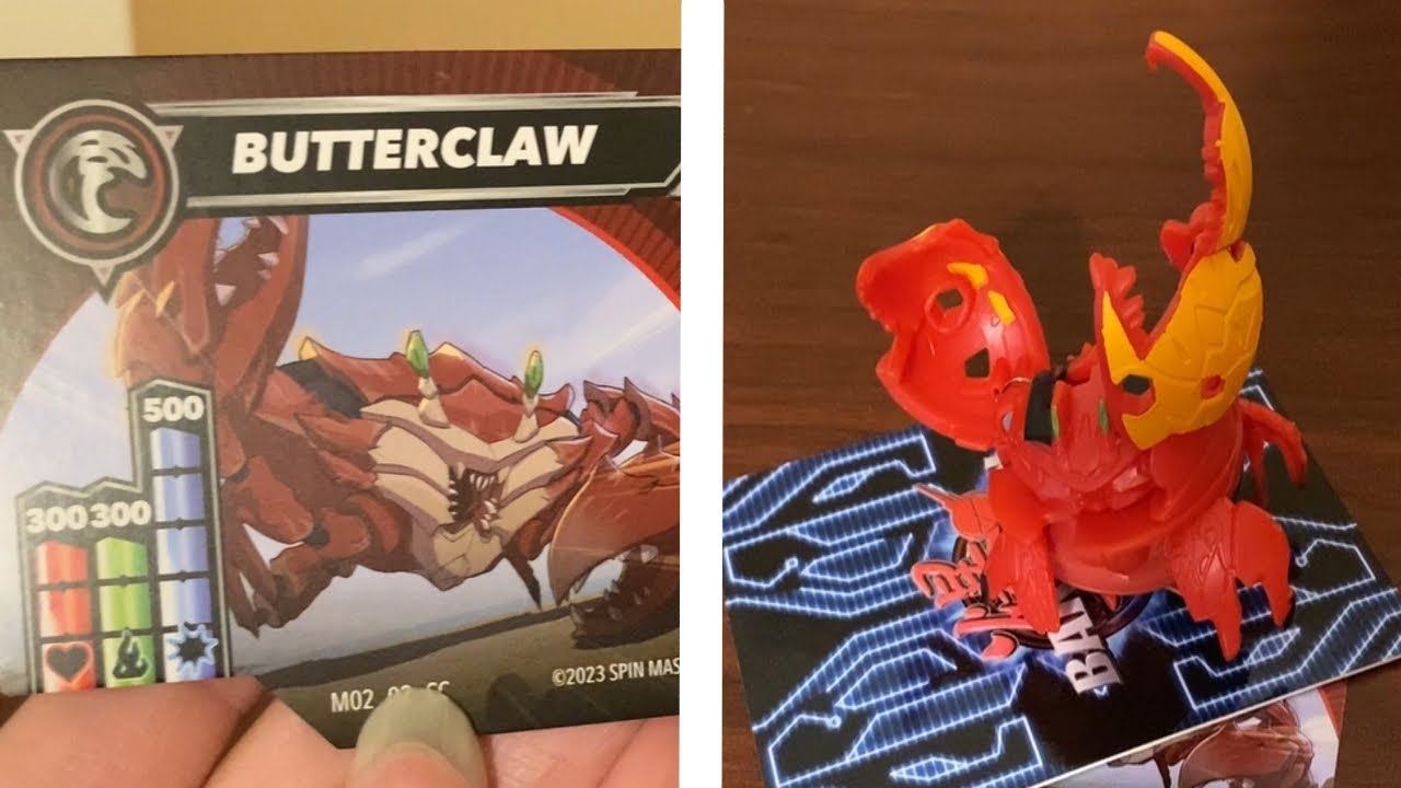 Big! Buttery!! Claws!!! (Butterclaw Unboxing) | Bakugan (Gen 3)