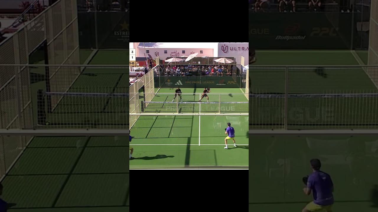 Unbelievable Defence In The Tiebreaker  | Miami PPL Event 2 2023  #padel  #highlightreel