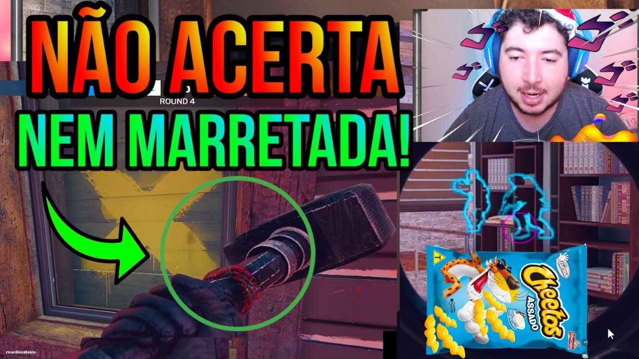 QPNETOQP NÃO GANHA NEM COM HACK! HAHAHA || RAINBOW SIX SIEGE