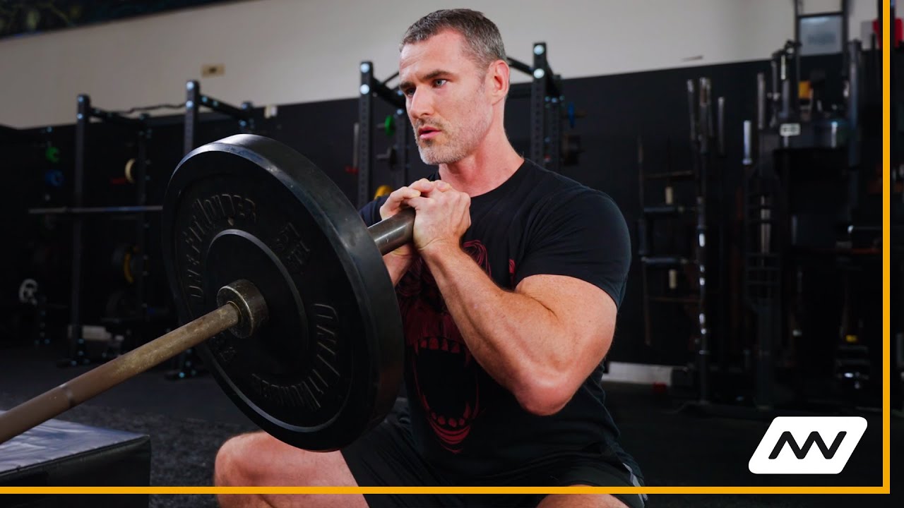 How To Do The Landmine Squat | Sean Hyson