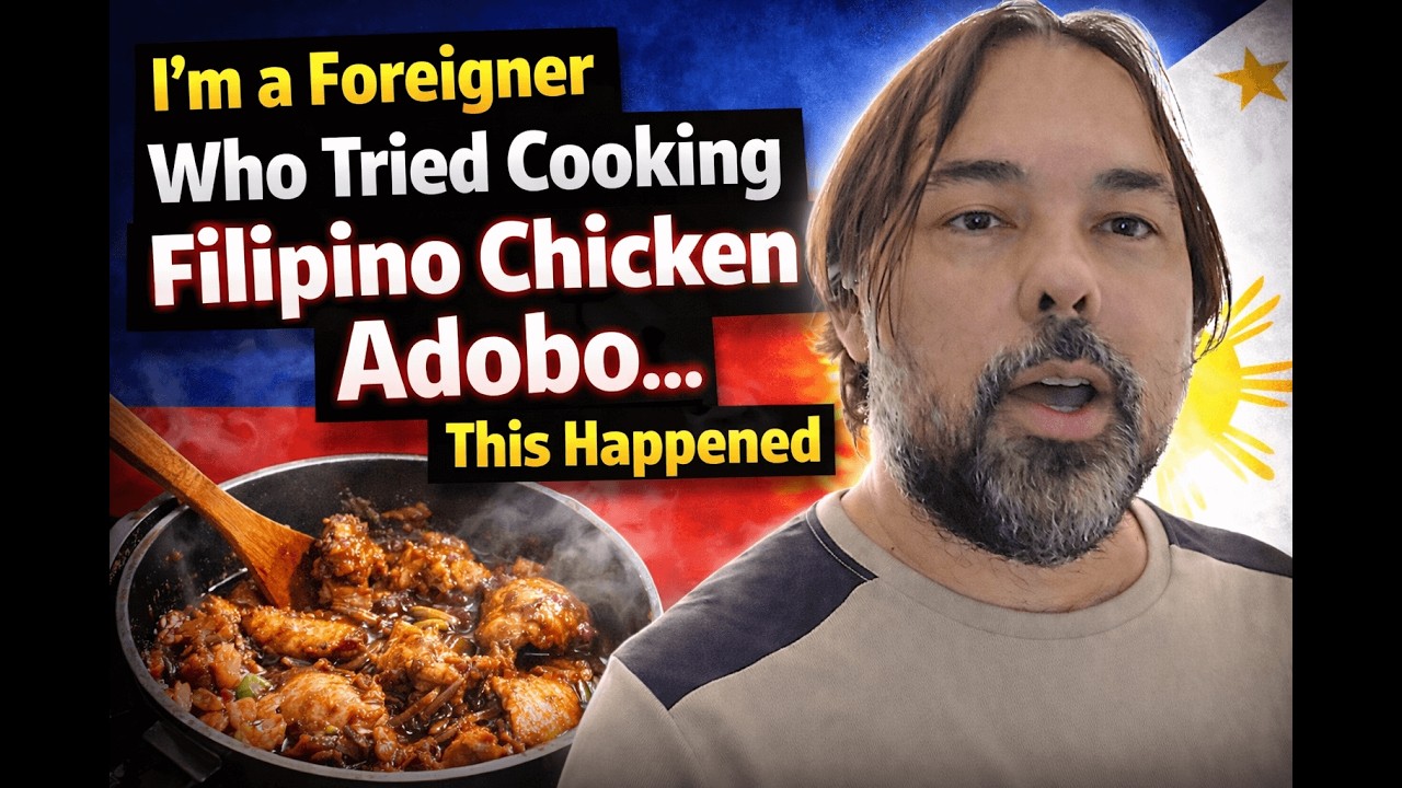 👉 I’m a Foreigner Who Tried Cooking Filipino Chicken Adobo… This Happened