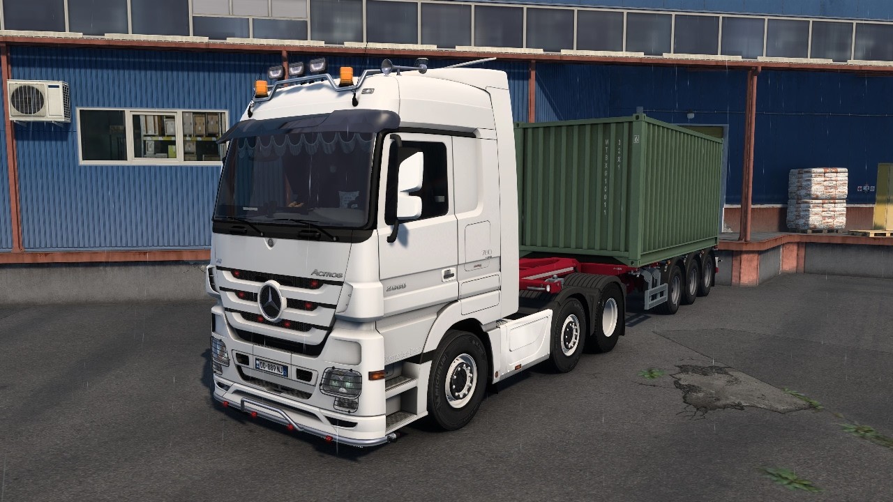 Mercedes MP3 4K Ultra Graphics Euro Truck Simulator 2