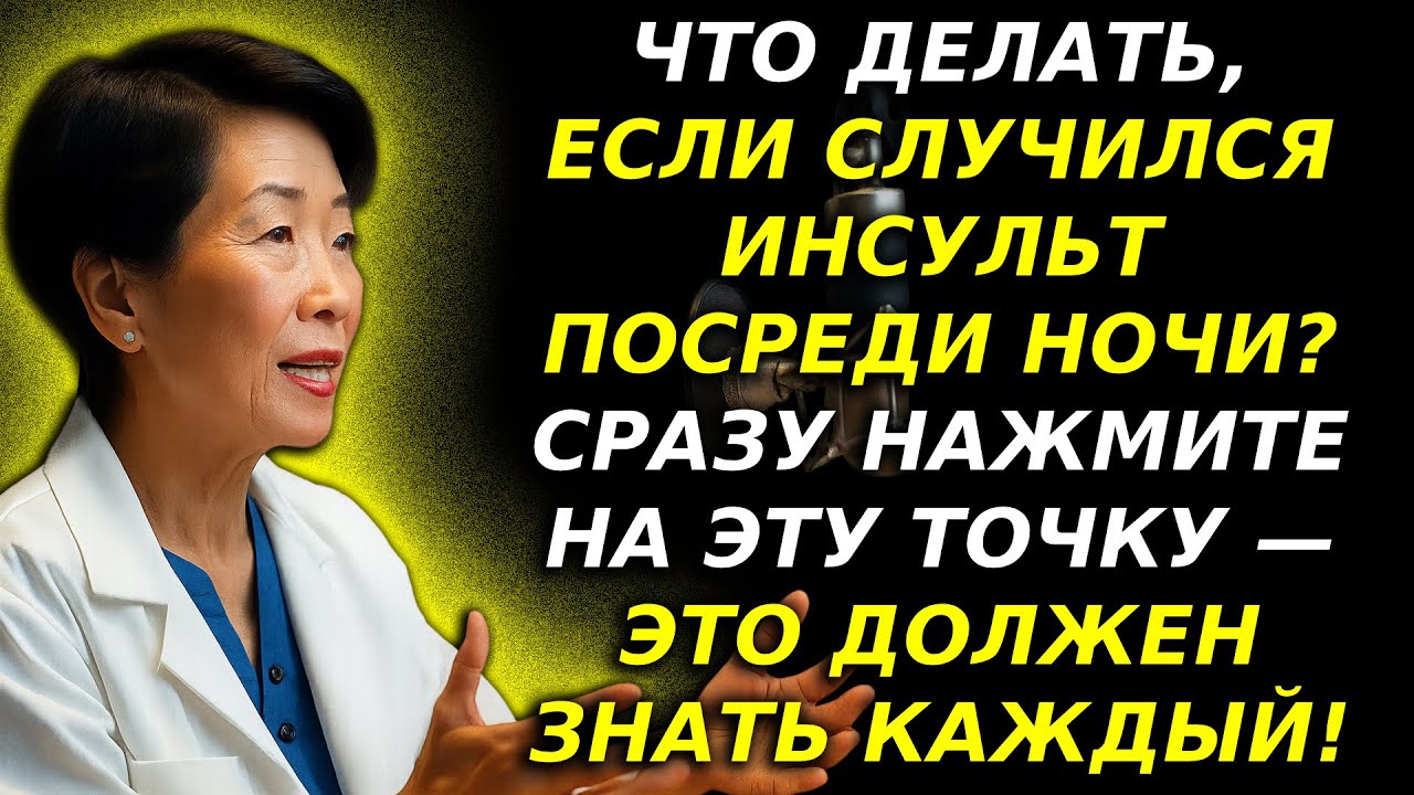НОЧНОЙ ИНСУЛЬТ ОПАСЕН — 5 ТОЧЕК СПАСЕНИЯ, КОТОРЫЕ НУЖНО ЗНАТЬ ДЛЯ САМОПОМОЩИ!