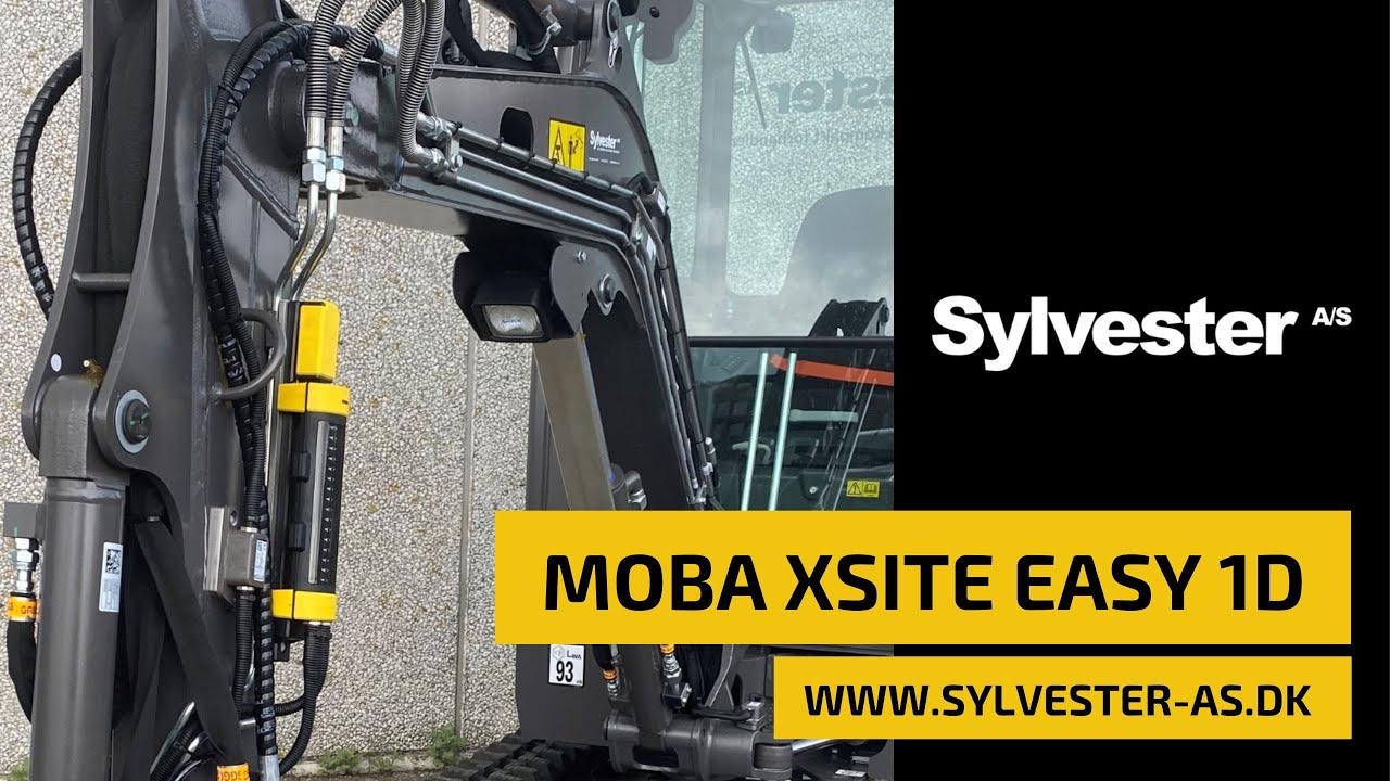 MOBA XSITE EASY 1D: Tilbehør til entreprenørmaskiner
