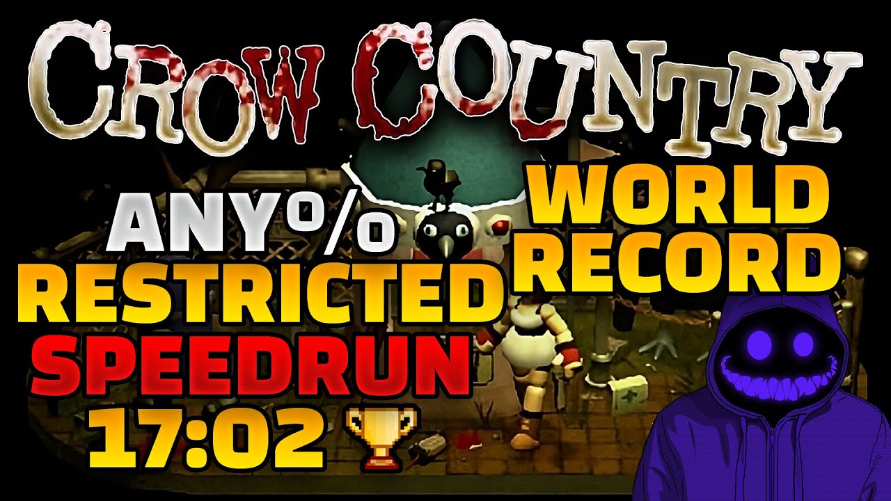 Crow Country Any% Restricted Speedrun in 17:02 (Former Record)
