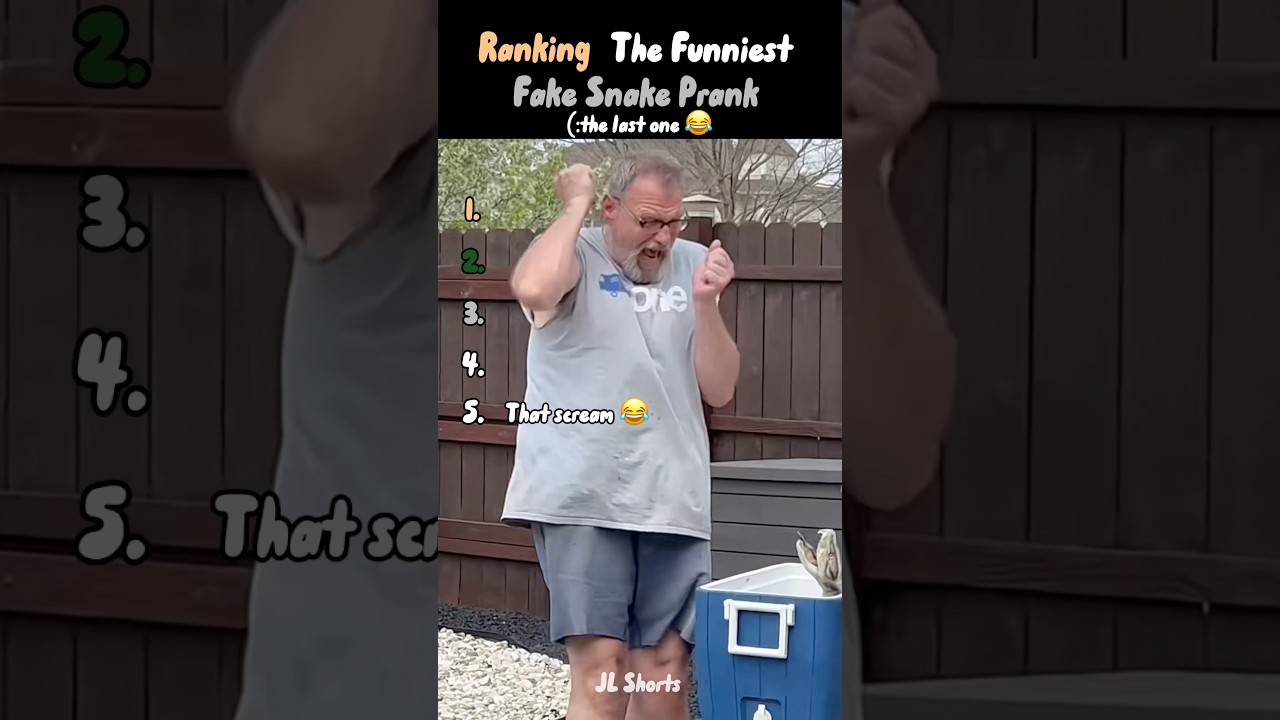 Ranking The Funniest Fake Snake Prank 