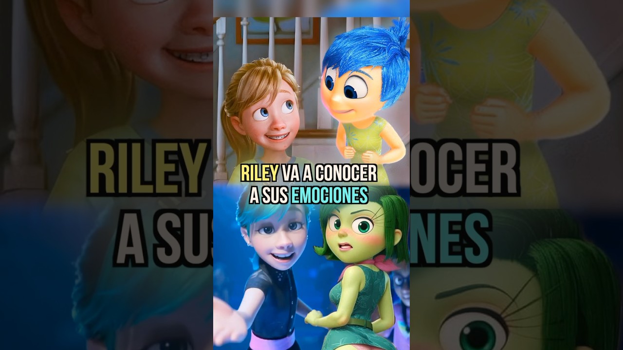 La Riley adolescente podr&aacute; conocer a sus emociones en INTENSA MENTE 3 #disney #pixar #insideout