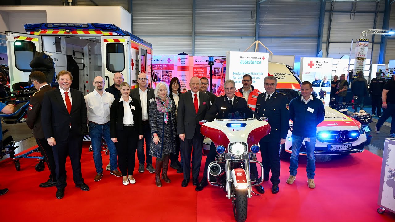 Als Botschafter aus Deutschland: DRK Fulda auf Retter-Fachmesse SIGNAL 112 in Österreich