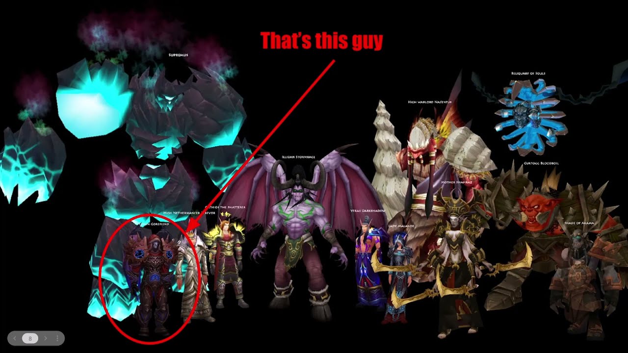 TBC Classic - Black Temple Teron Gorefiend Boss Guide (Glory)