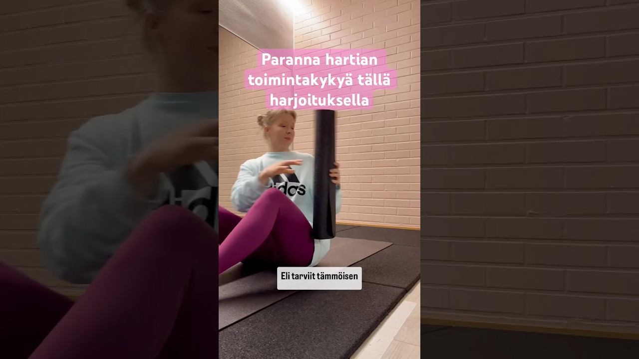 Paranna hartian toimintakyky&auml; t&auml;ll&auml; harjoituksella #kuntoilu #harjoittelu #hartiantoimintakyky