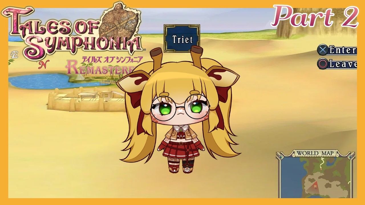 [Tales of Symphonia - Part 2] Starting off with the temple of Efreet! It's HOT HOT HOT!!