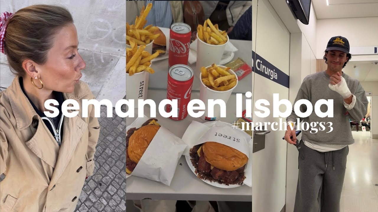 Unos dias NORMALES conmigo en Lisboa // march vlogs #3