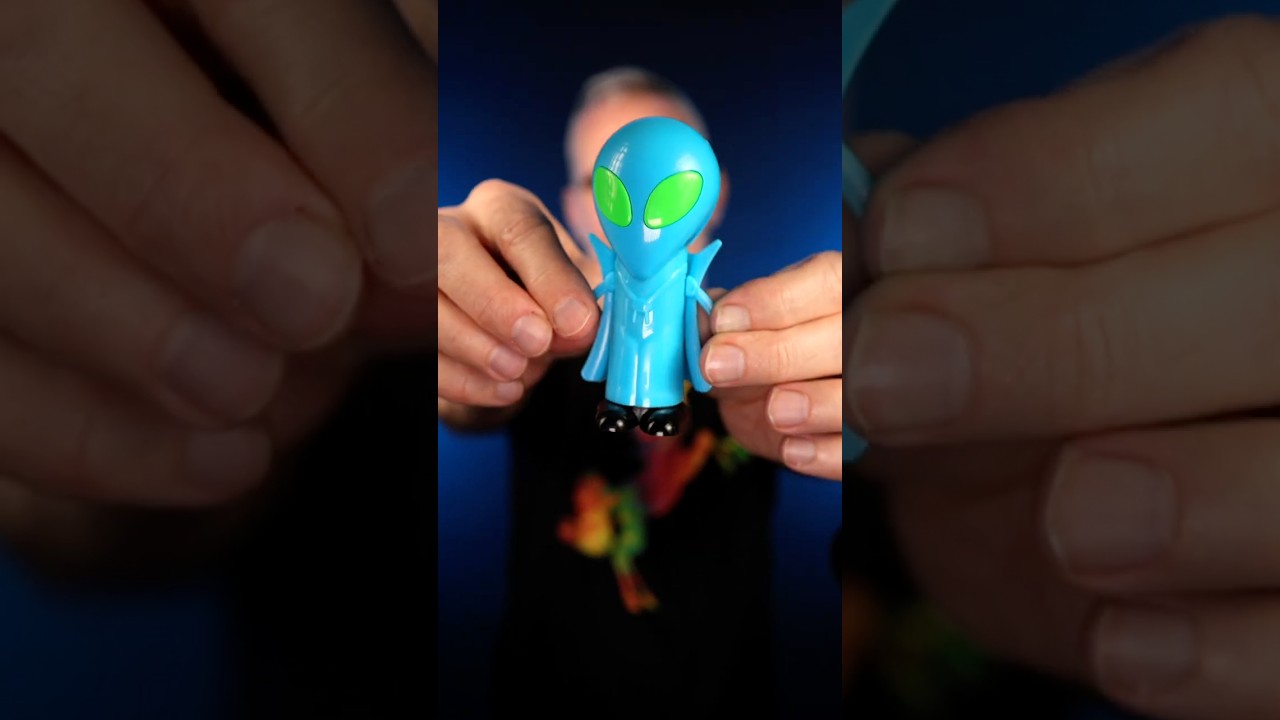 Weird Blue Raspberry candy ASMR: Alien Candy #asmrcandy #candyasmr #blueraspberry