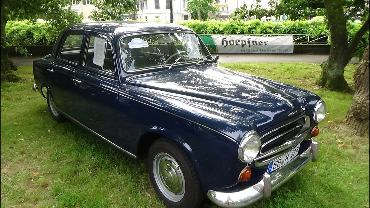 1962 Peugeot 403 B - Oldtimer-Meeting Baden-Baden 2016