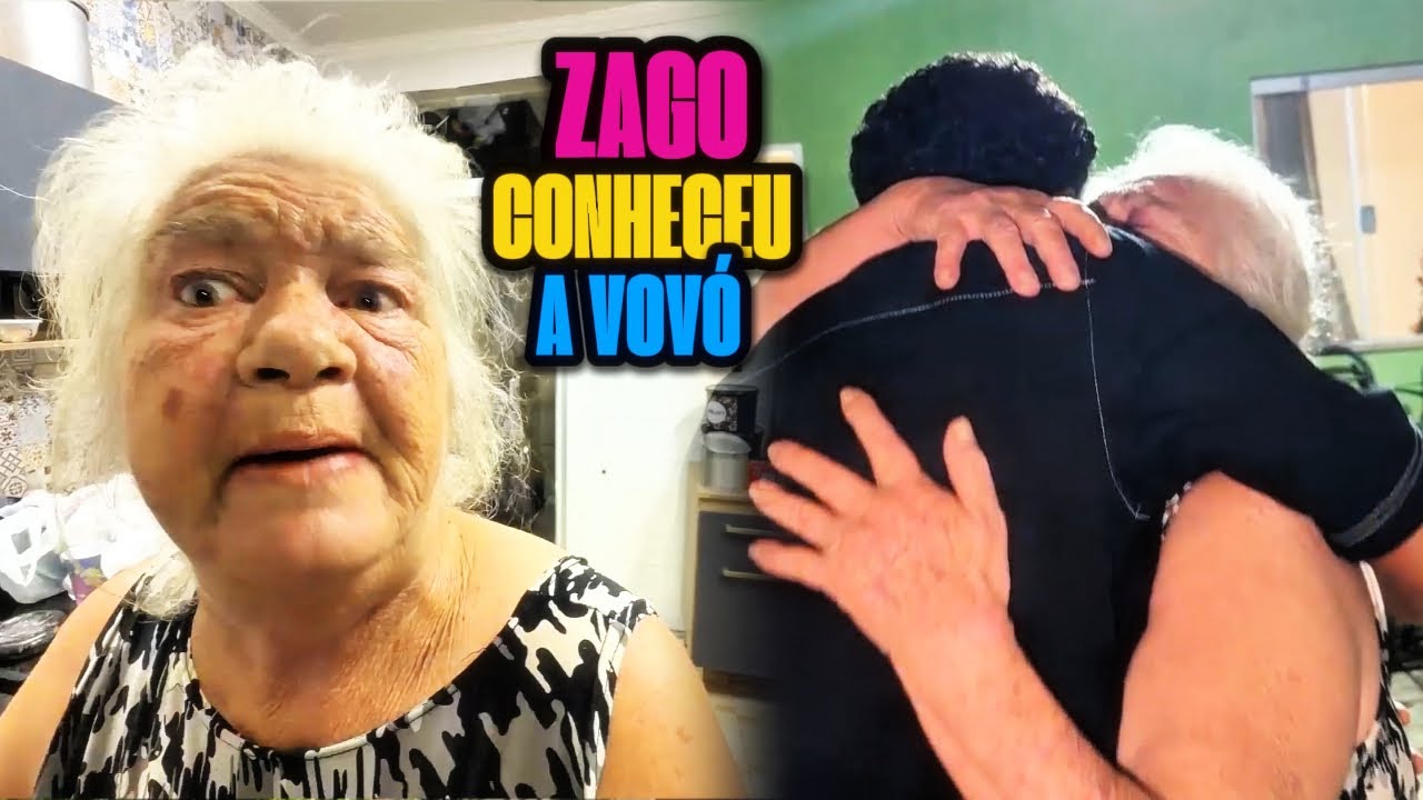 ZAGO VISITOU A CASA DA VÓZINHA DO TIKTOK!