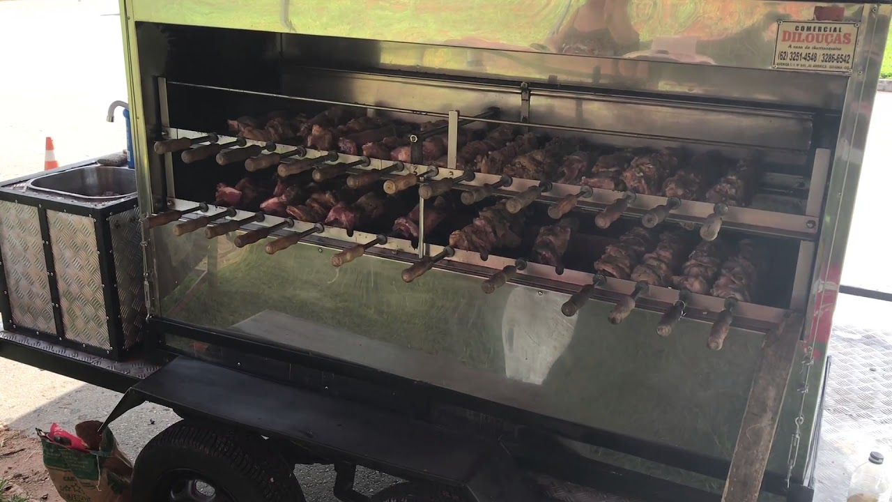 Food truck quiosque churrasco