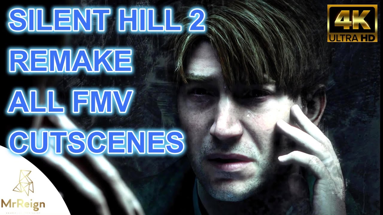 Silent Hill 2 Remake - ALL FMV CUTSCENES - ALL ENDINGS - ALL BOSSES