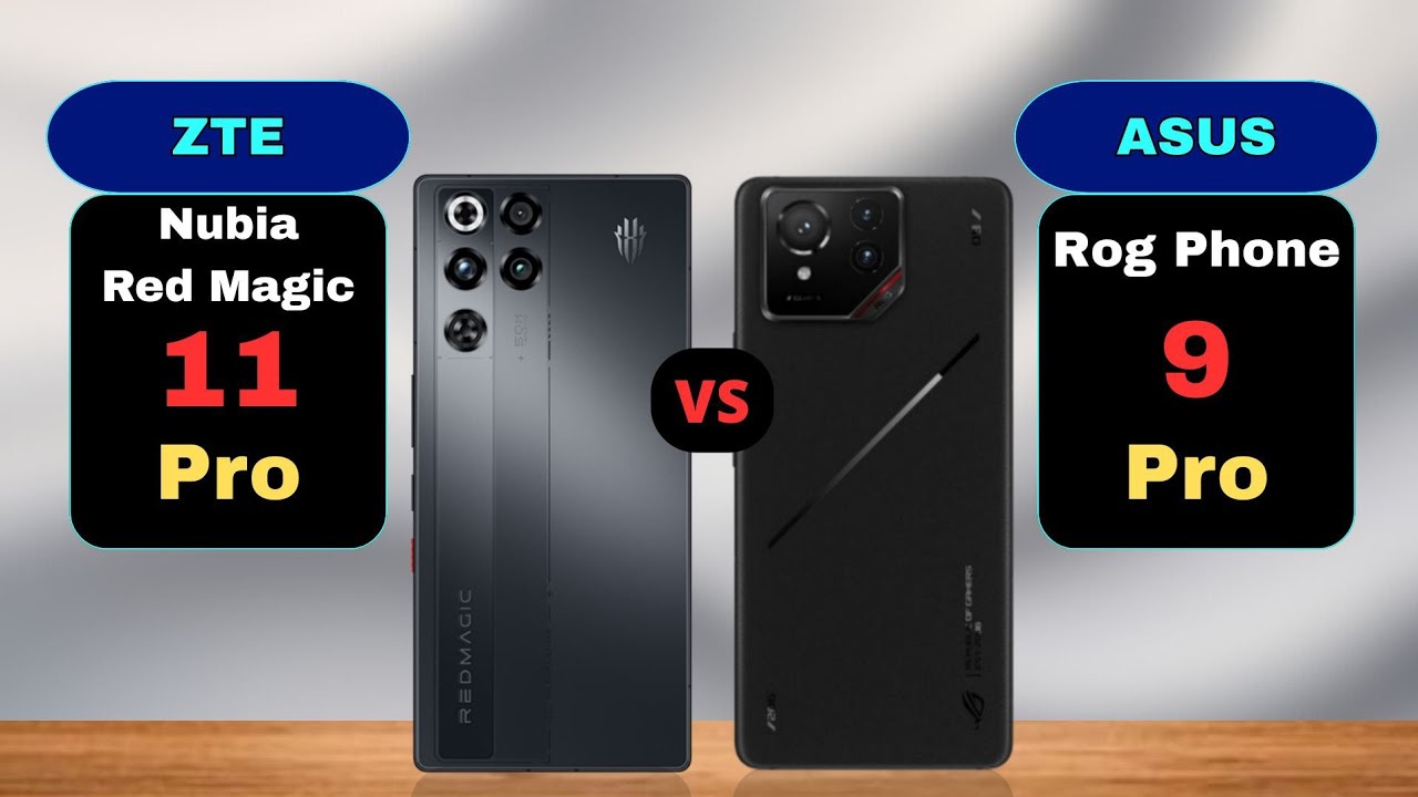 Сравнение Red Magic 11 Pro и Rog Phone 9 Pro