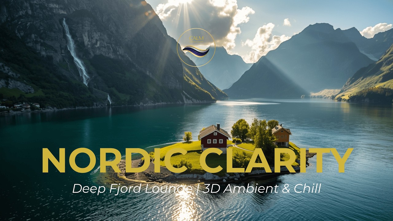 NORDIC CLARITY – Deep Fjord Ambience | 3D Stereo Piano & Vocals