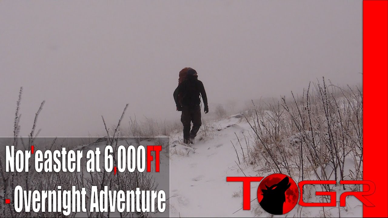 Facing the Storm! - Nor'easter at 6,000FT - Overnight Adventure