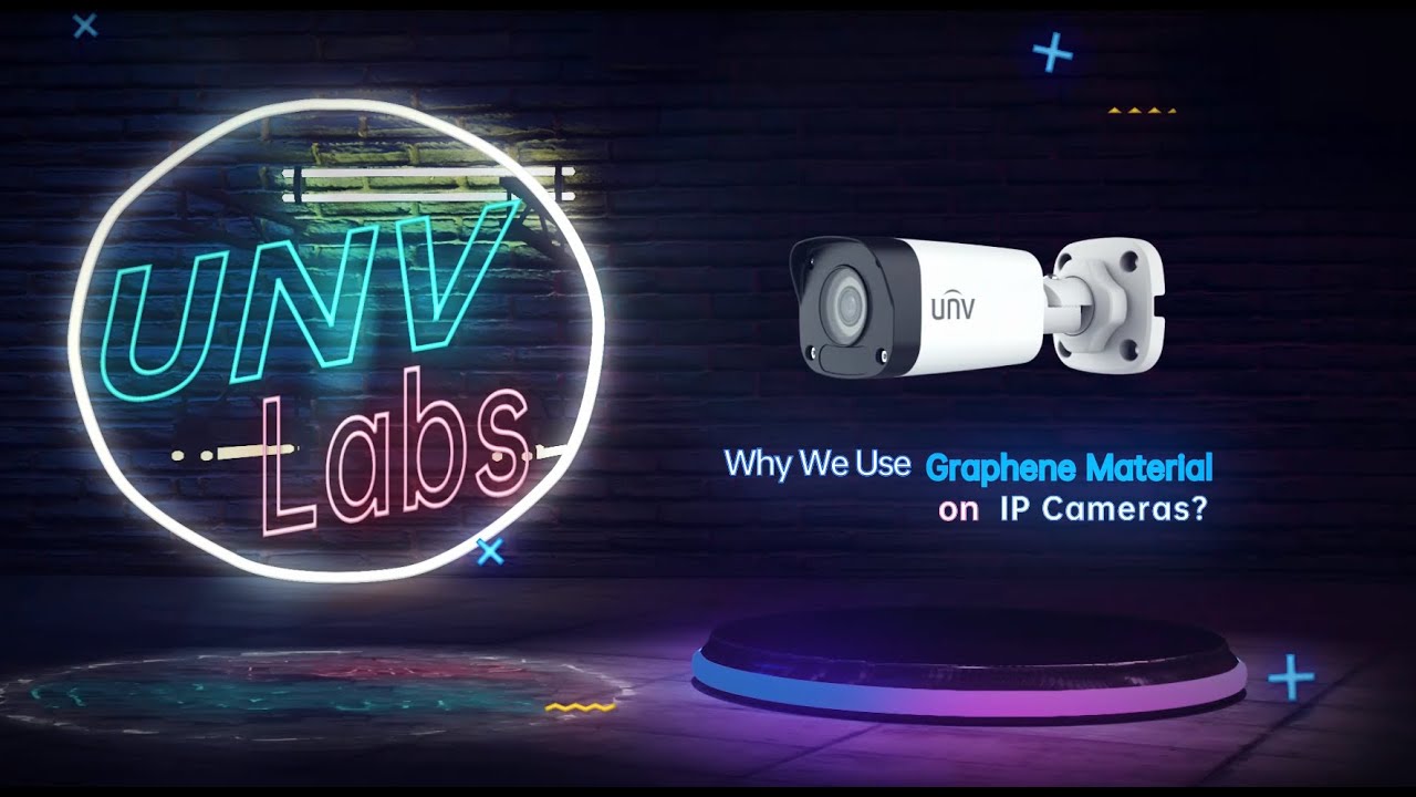 Why Uniview Use Graphene Material on IP Cameras?