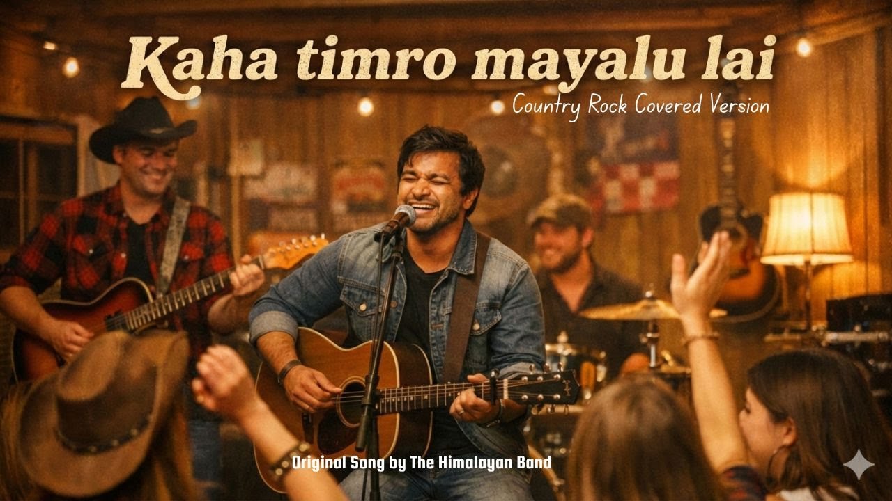 Kaha Timro Mayalu Lai | कहाँ तिम्रो मायालु लाई (Country Rock Cover Version | OG - The Himalayan Band