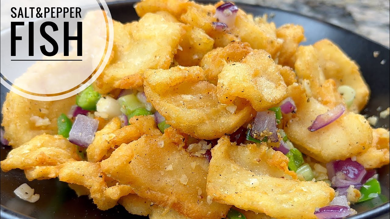 Salt and pepper fish | Crispy And Flavorful Fried Cod Recipe | Fried Fish Recipe