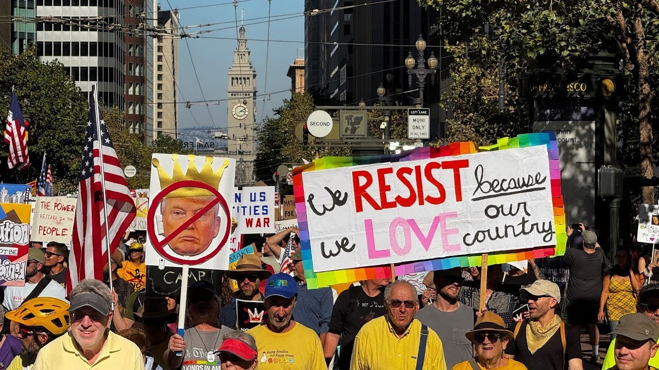 'No Kings': Bay Area protests against Trump administration, joining nationwide movement