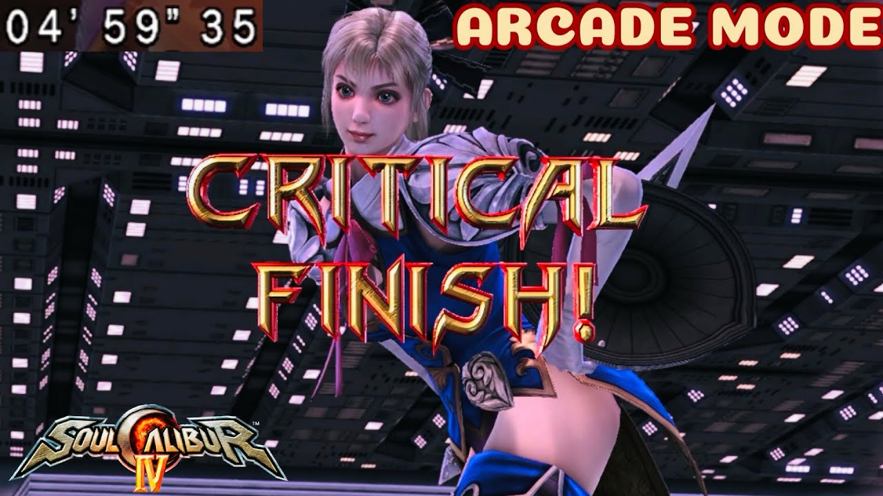 Аркадный режим SoulCalibur IV с Кассандрой в 4'59