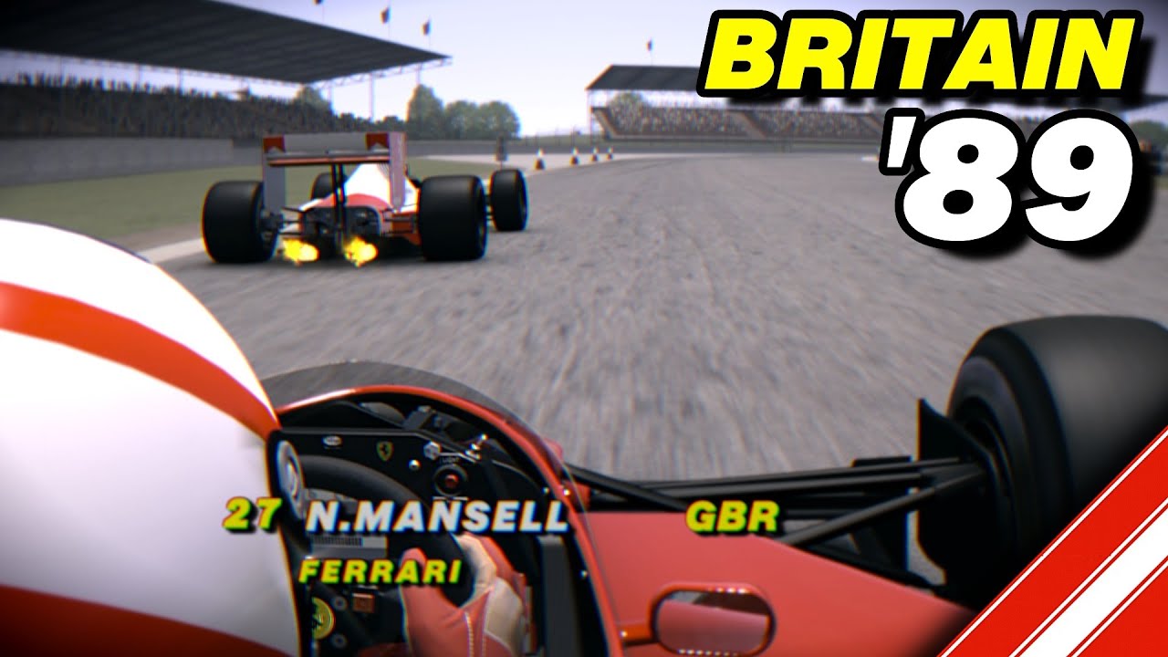 Mansell’s Ferrari 640 at Silverstone 🇬🇧 Assetto Corsa VR gameplay