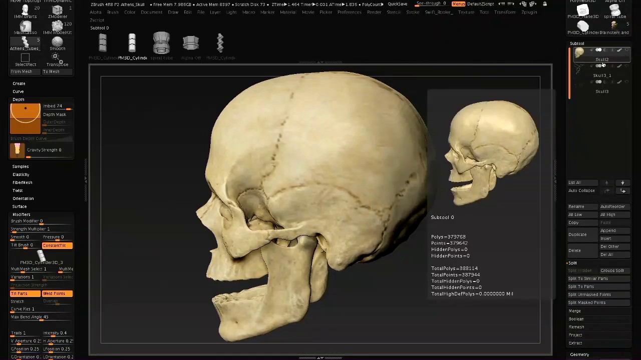 Building the Cranial Nerves in ZBrush: Andrew Swift