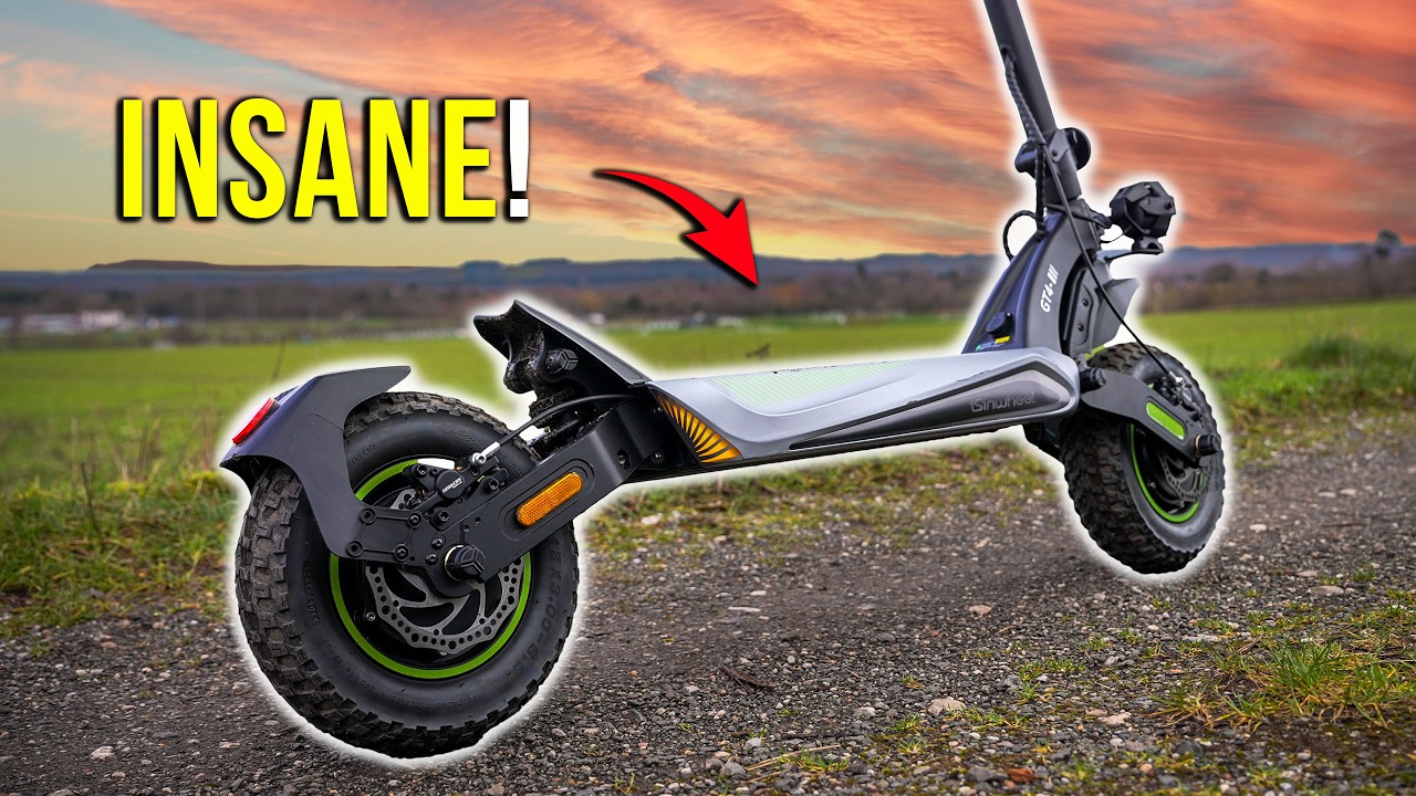 Этот скутер невероятно мощный… iSinwheel GT4