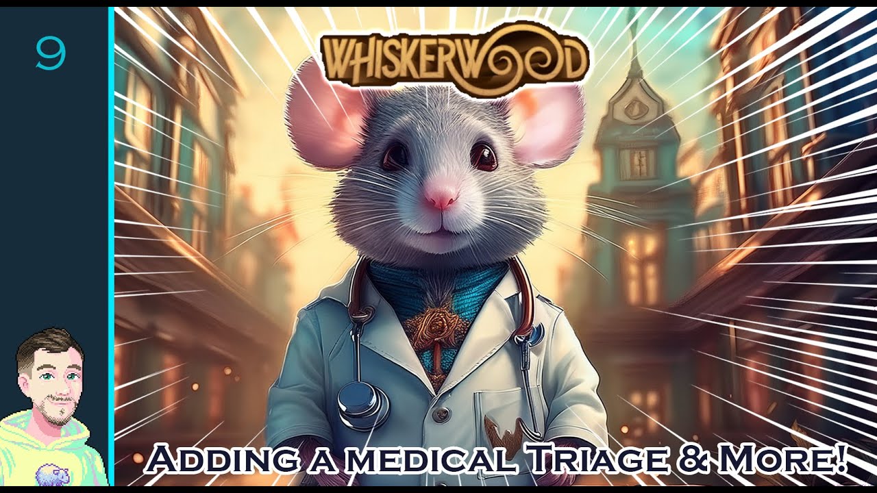 Our Mice Finally Get Healthcare! Research & Triage & MORE — Whiskerwood Gameplay Ep9