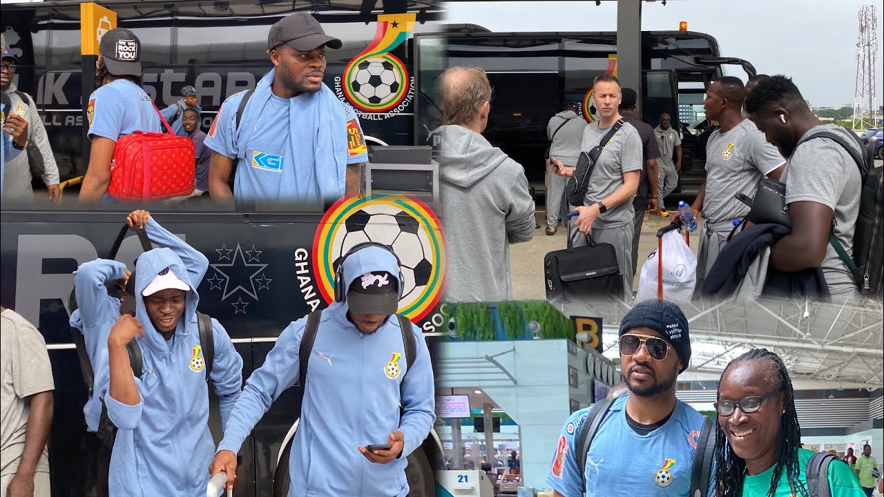 BLACK STARS DEPART ACCRA FOR MOROCCO AHEAD OF 2026 FIFA WORLD CUP QUALIFIER GAME VRS MADAGASCAR