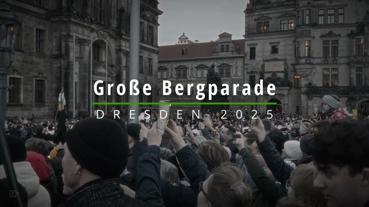 Große Bergparade in Dresden 2025
