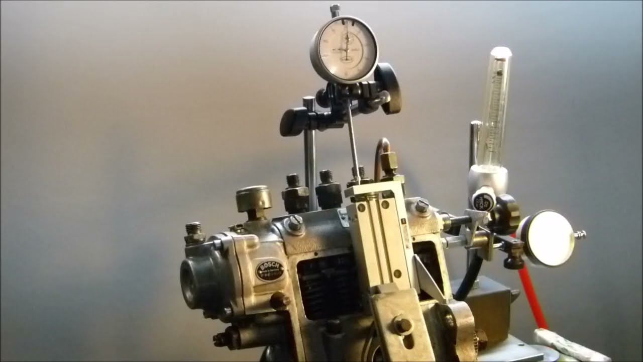 Präzise Messungen an einer Einspritzpumpe - Teil 1