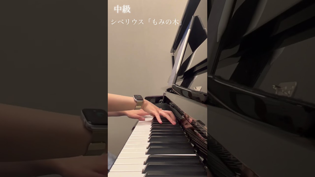 中級　シベリウス　「もみの木」