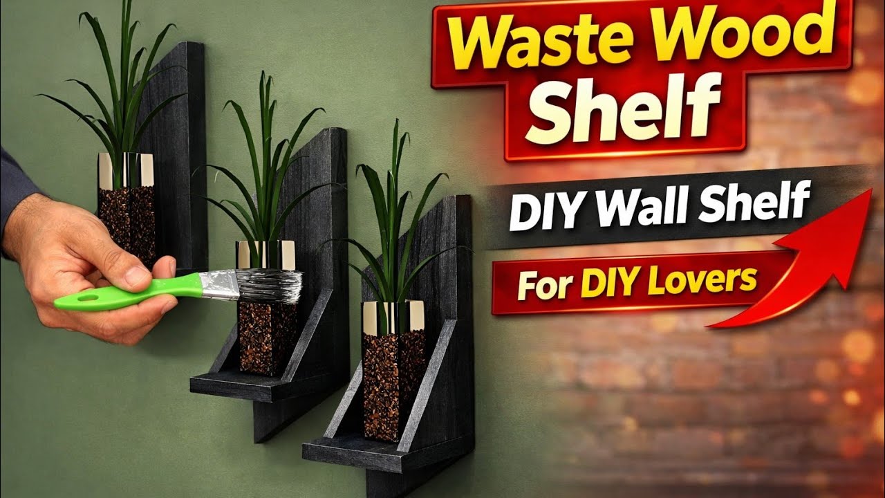 Plant Shelves 🪴 DIY