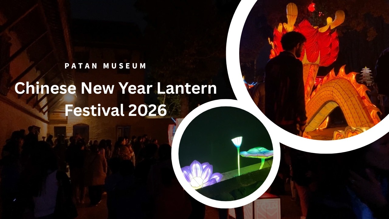 chinese new year | latern festival in patan museum 🏮