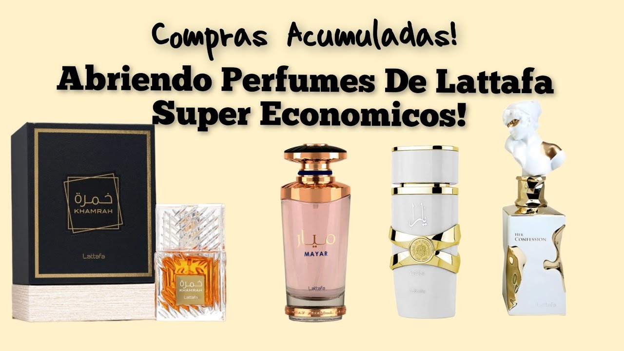 Compras Acumuladas/ Abriendo Perfumes De Lattafa Super Economicos!!!❤️🙆‍♀️