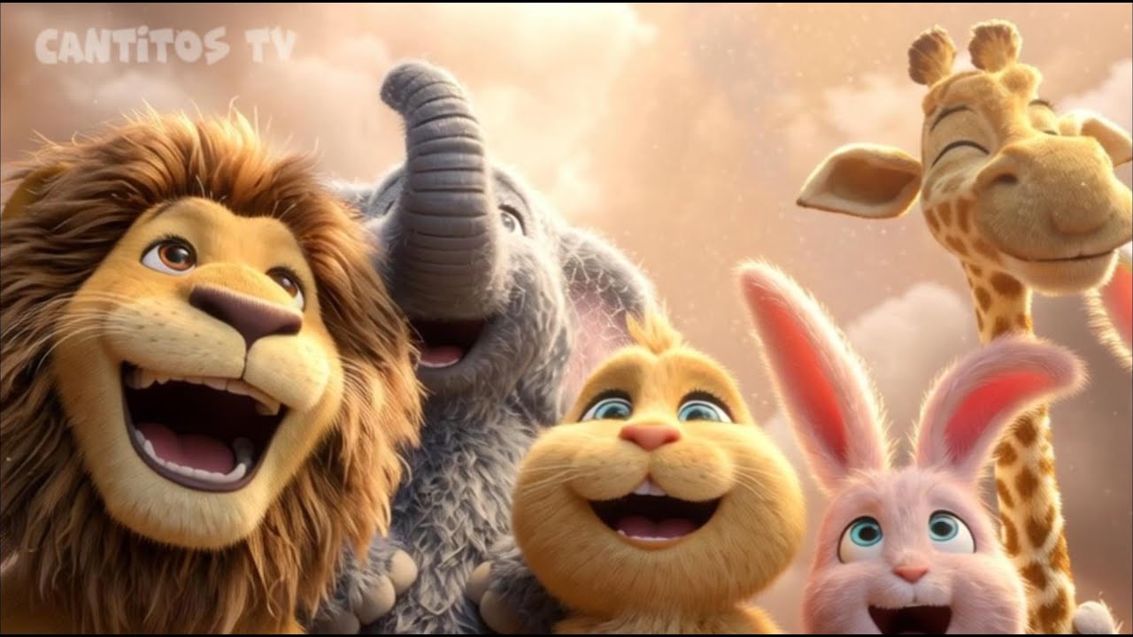 Canción Gospel Infantil de los Animales 🐘🦁 | Música Cristiana